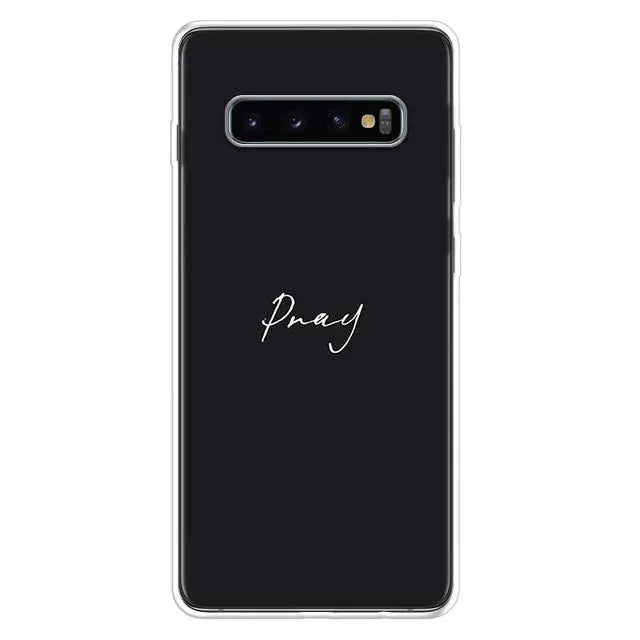 God Jesus Pray Phone Case for Samsung Galaxy S20-S24