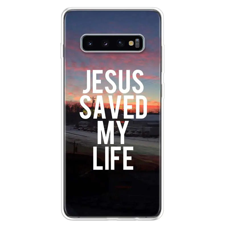God Jesus Pray Phone Case for Samsung Galaxy S20-S24