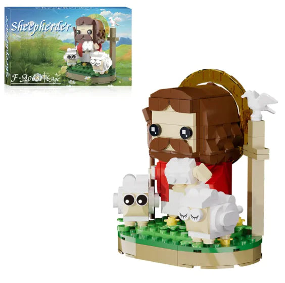 Jesus Shepherd Building Blocks