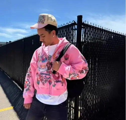 Religious printed jacket