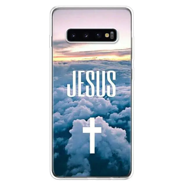 God Jesus Pray Phone Case for Samsung Galaxy S20-S24
