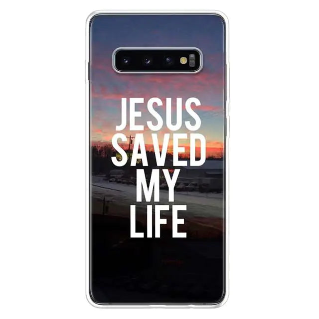 God Jesus Pray Phone Case for Samsung Galaxy S20-S24