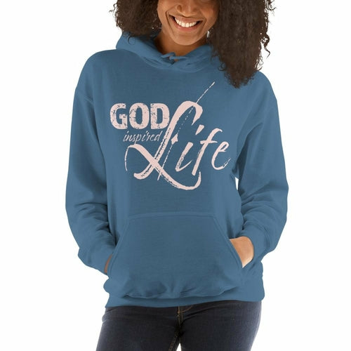 Womens Hoodie - Pullover Sweatshirt - God Inspired Life