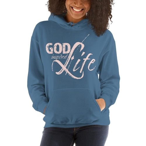 Womens Hoodie - Pullover Sweatshirt - God Inspired Life
