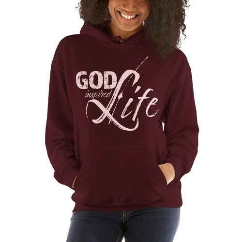 Womens Hoodie - Pullover Sweatshirt - God Inspired Life