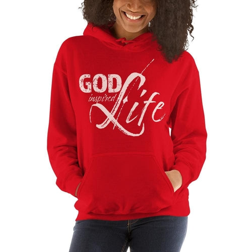 Womens Hoodie - Pullover Sweatshirt - God Inspired Life